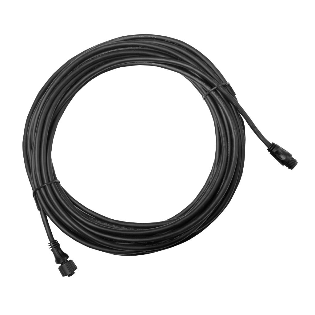 Garmin NMEA 2000 backbone/drop cable, 32 ft, black marine electronics accessory with end connectors