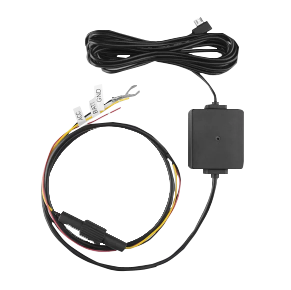 Parking Mode Cable 010-12530-03 by Garmin; black control box with multi-color wiring harness for Garmin dash cams.