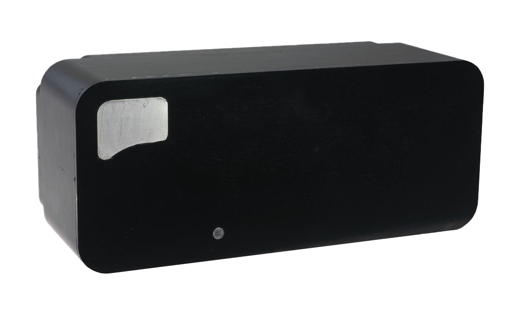 Garmin plastic in-hull/pocket transducer mount, black