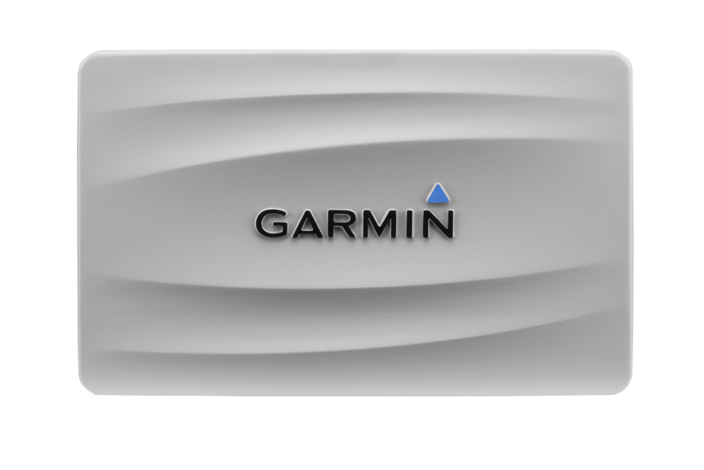 Garmin protective cover for GNX 130, gray plastic with Garmin logo
