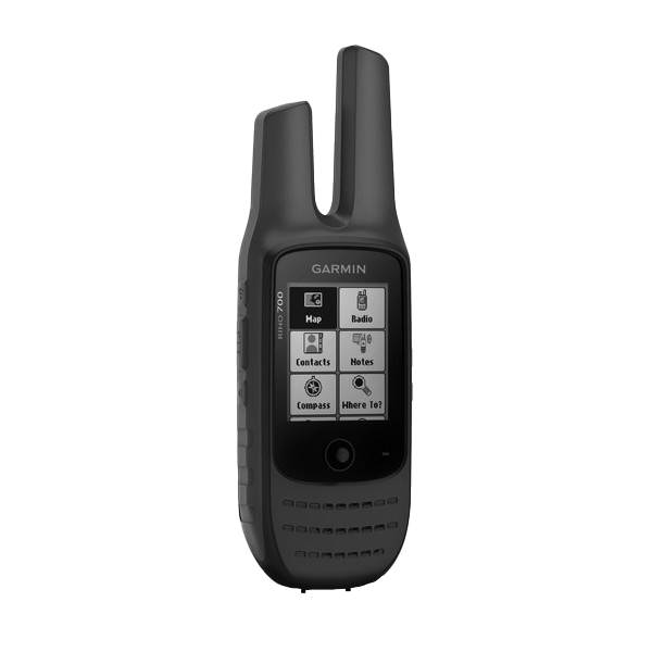 Garmin Rino 700 Canada handheld GPS with built-in two-way radio, black