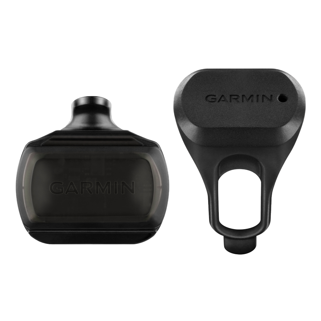 Garmin Speed Sensor with mount, 2-piece black plastic bicycle computer RPM sensor (010-12103-00)