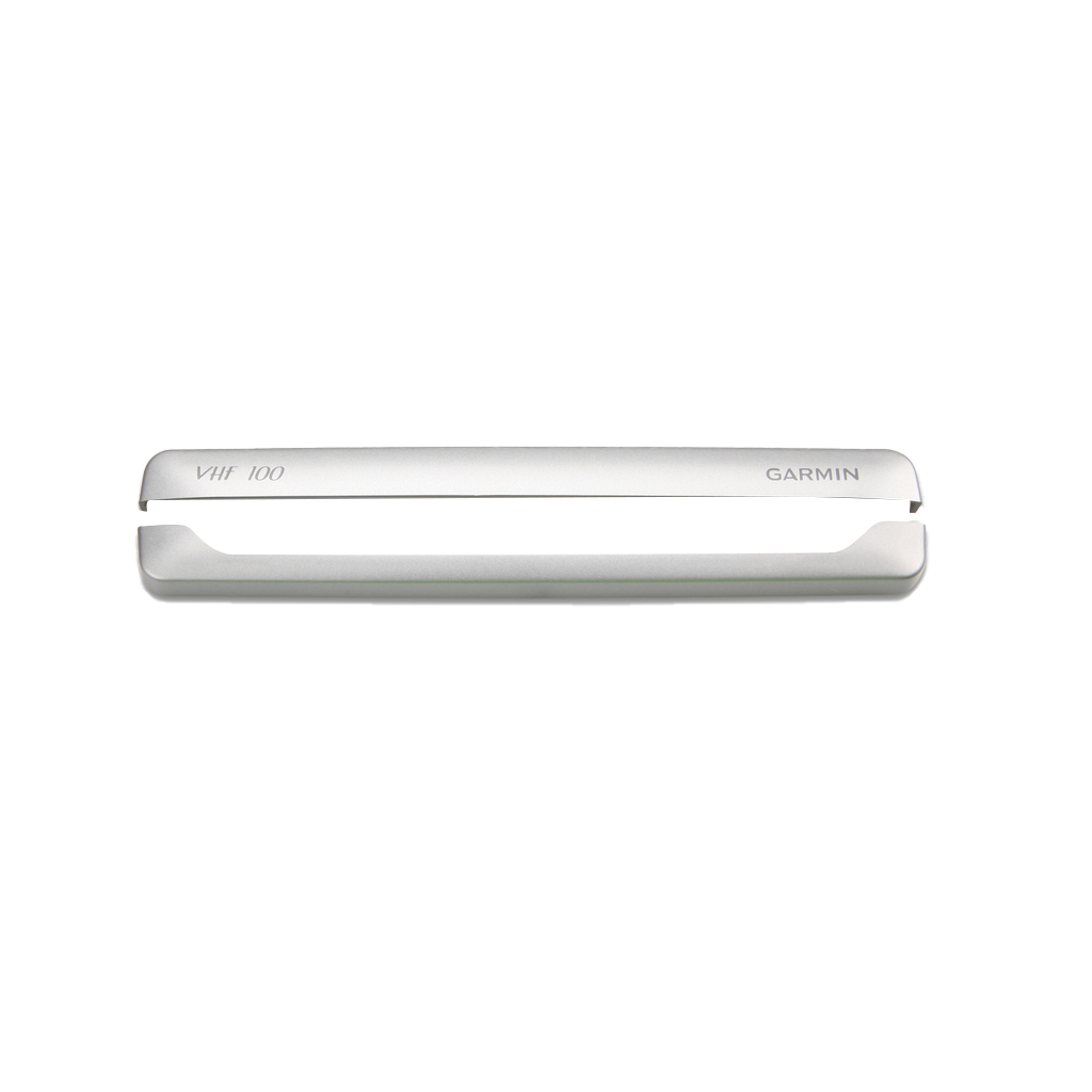 Garmin VHF 100 U.S. top and bottom snap cover, white plastic
