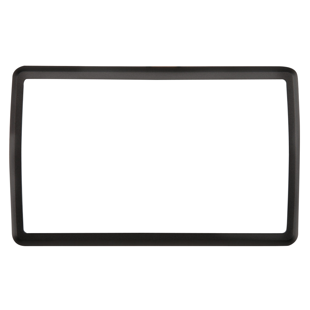 Garmin GPSMAP 7x1 Series trim piece snap cover, black frame
