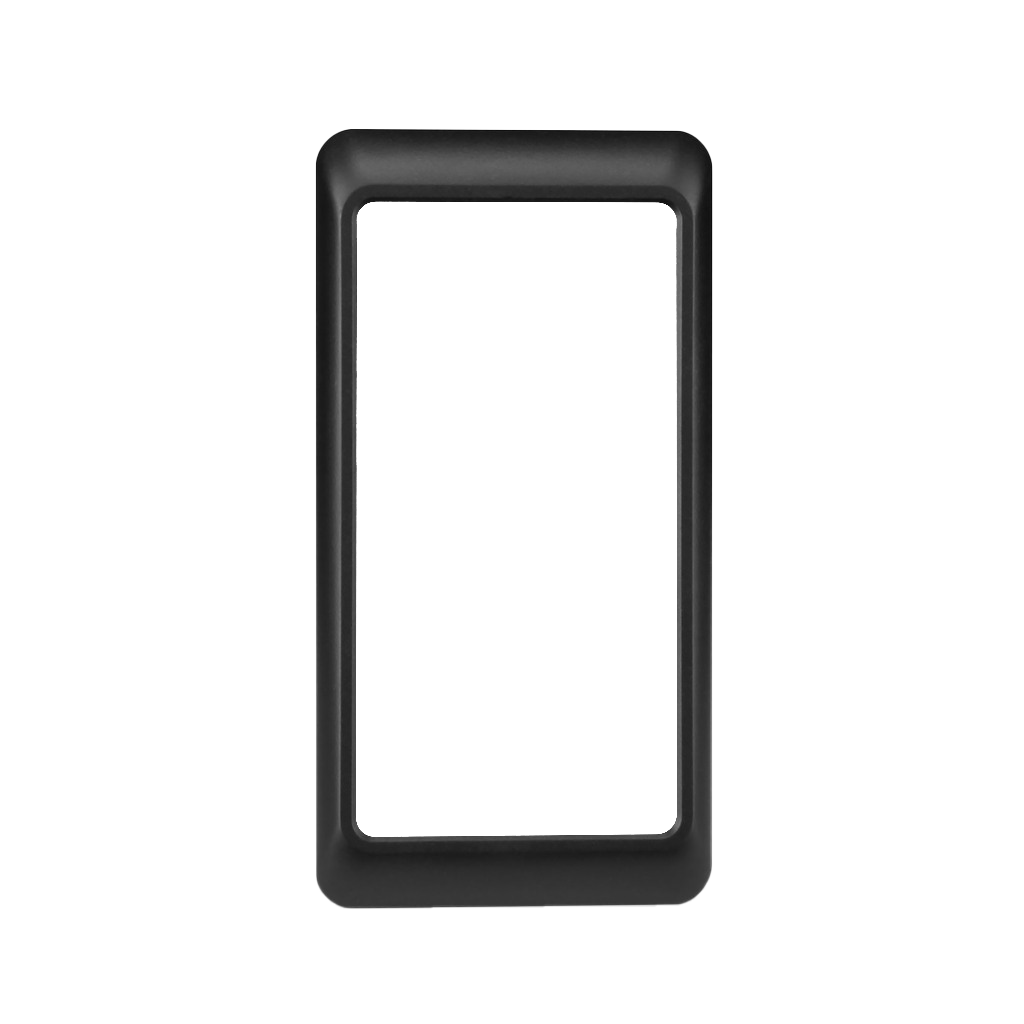 Garmin GNX keypad trim snap cover, black plastic bezel