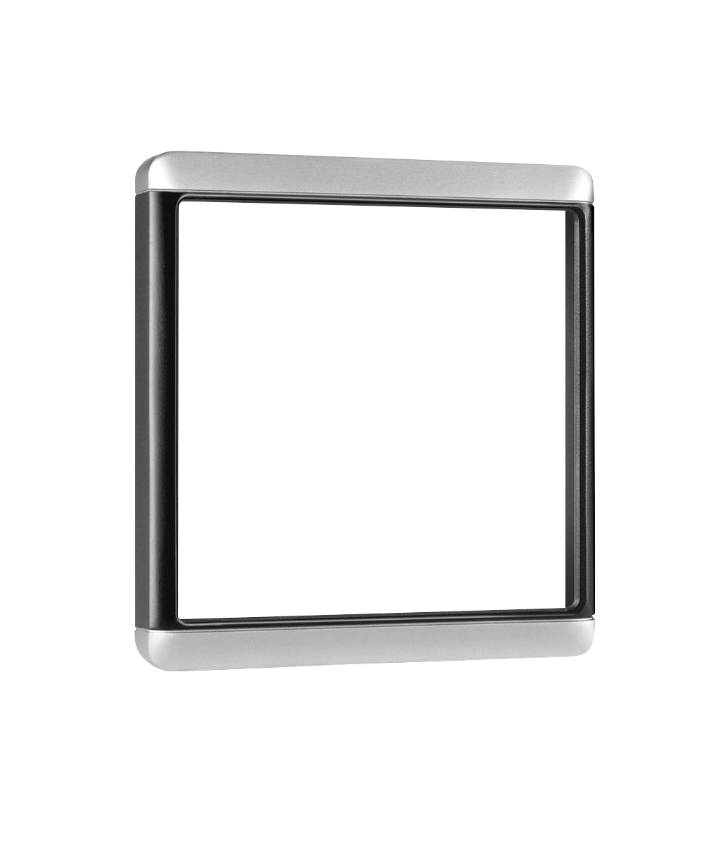 Garmin Trim snap piece cover - silver/black by Garmin