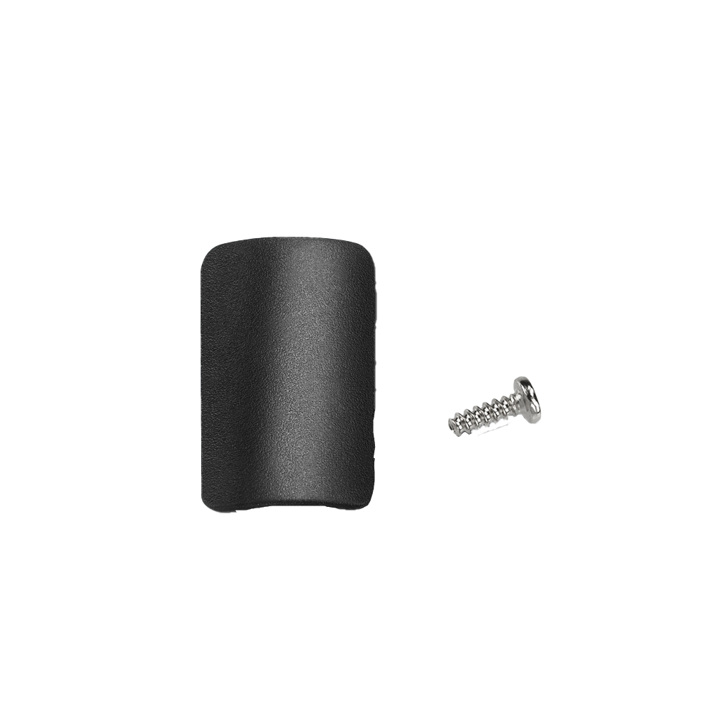 Garmin USB charging port cover for handheld; 2-piece kit with black cover and screw