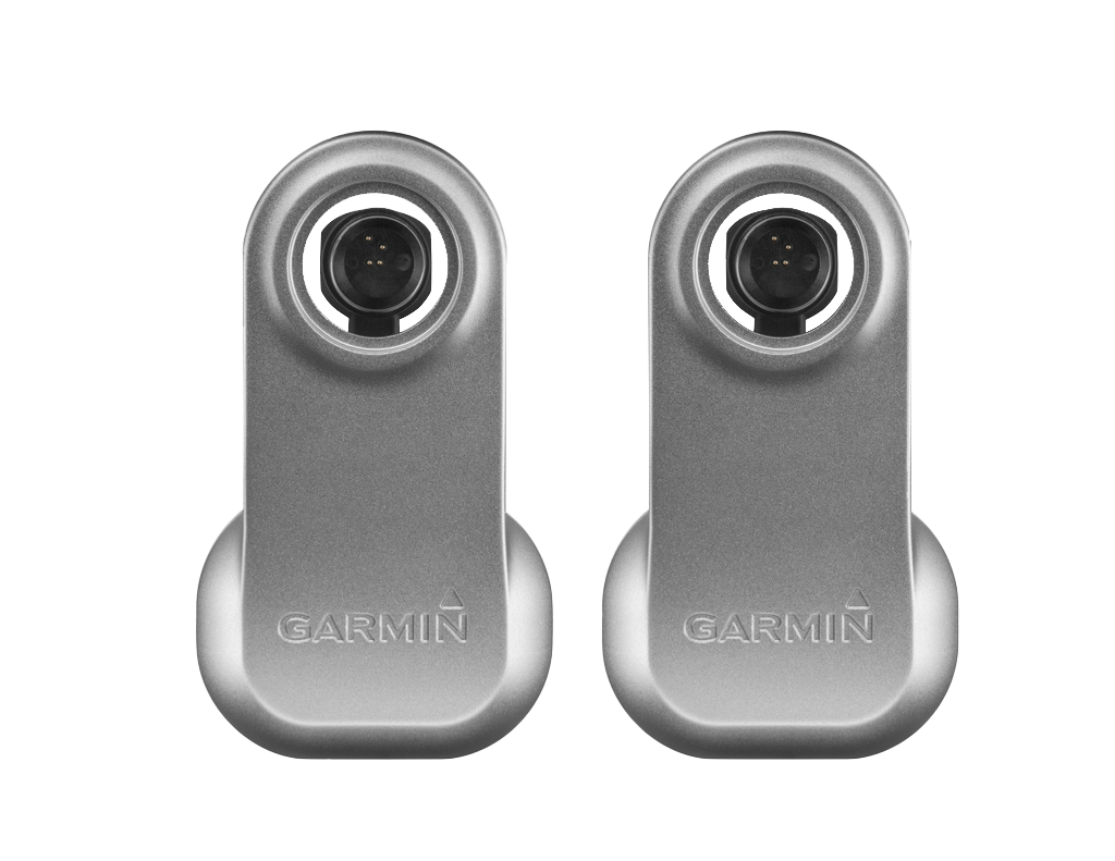 Garmin Vector Pedal Pod pair, large, silver finish