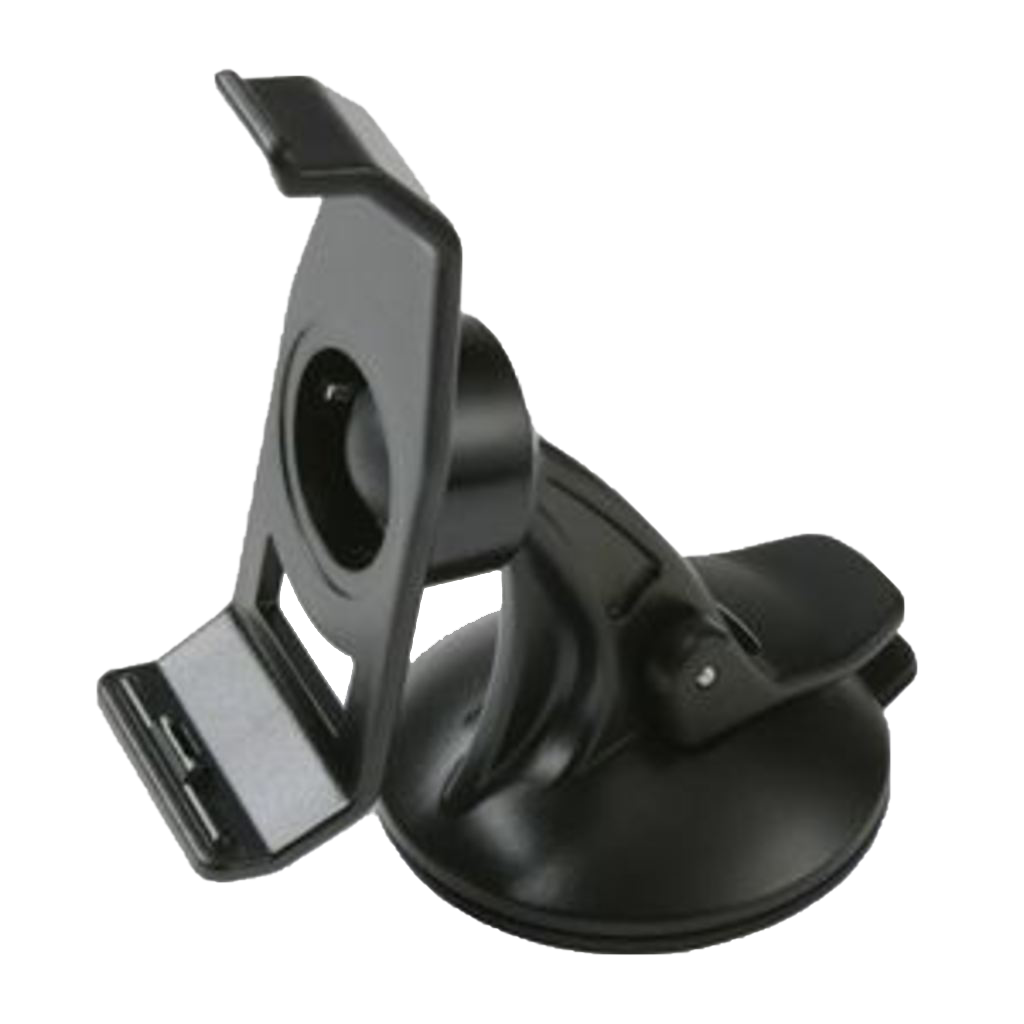 Garmin Vehicle Suction Cup GPS Mount, black plastic car mount
