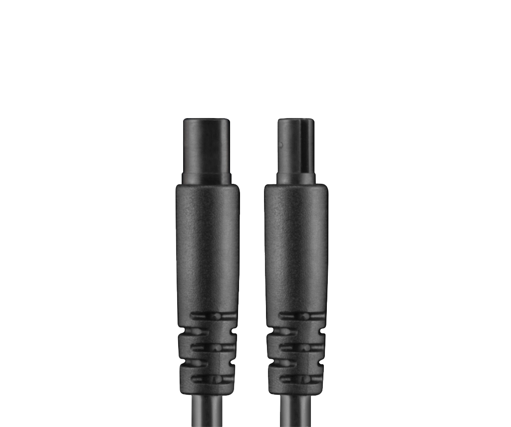 Garmin wireless backup camera extension cable connectors, black, 2-pack.