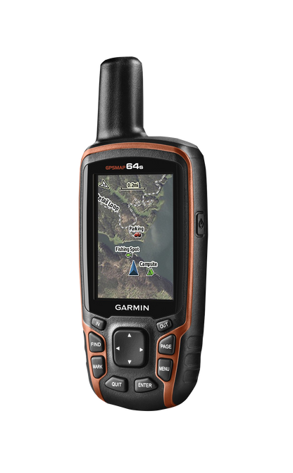 Garmin GPSMAP 64s, Handheld Outdoor/Trail GPS with TOPO Maps (Garmin Certified Refurbished) by Garmin