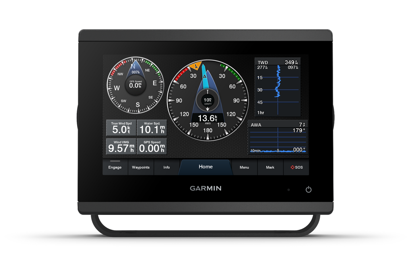Garmin GPSMAP 723xsv and GMR 18 HD+ Radome (010-02365-50) by Garmin