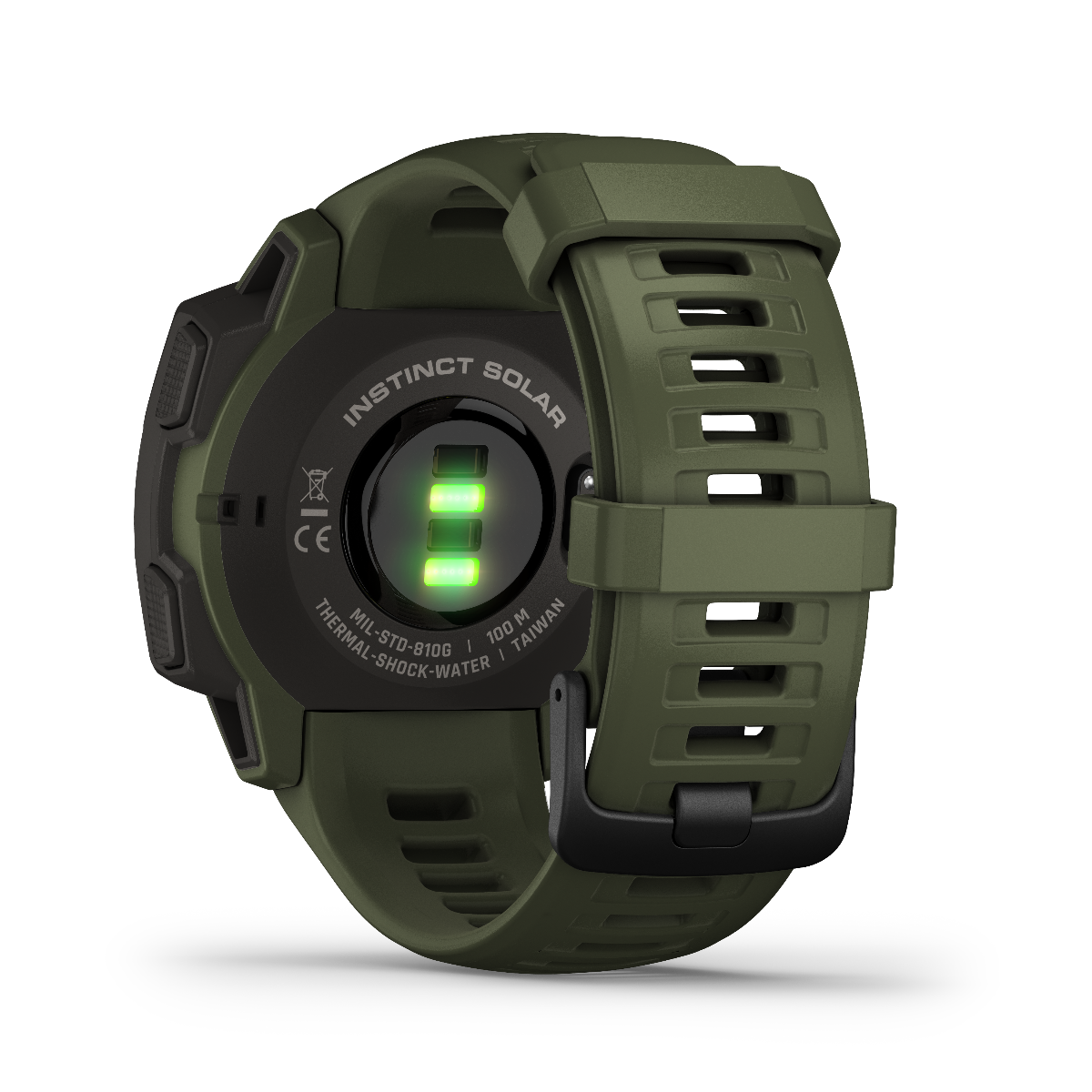 Garmin Instinct Solar Tactical Edition, Moss, Rugged GPS Smartwatch (Garmin Certified Refurbished) by Garmin