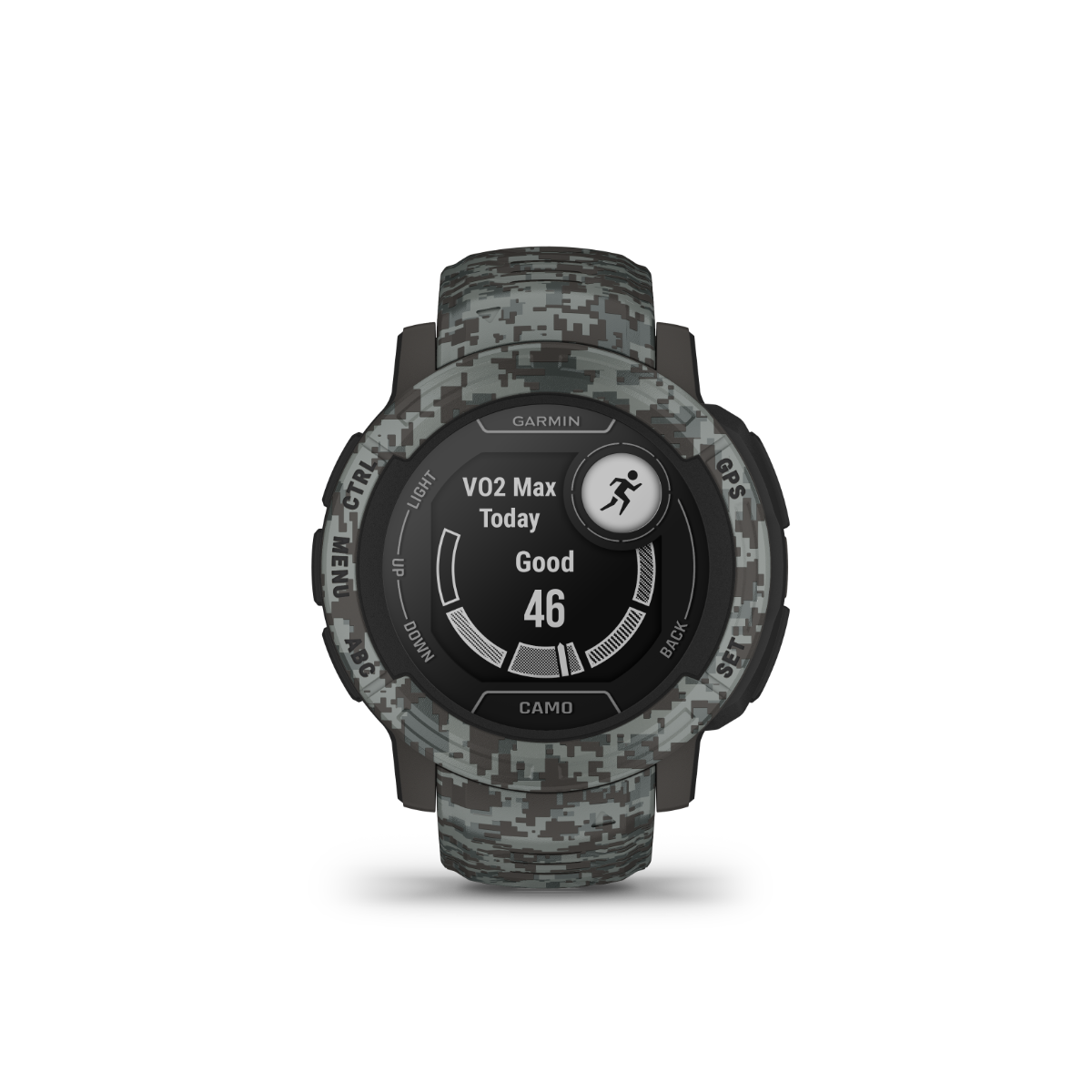 Garmin Instinct 2 Camo Edition, Graphite Camo (010-02626-13) by Garmin
