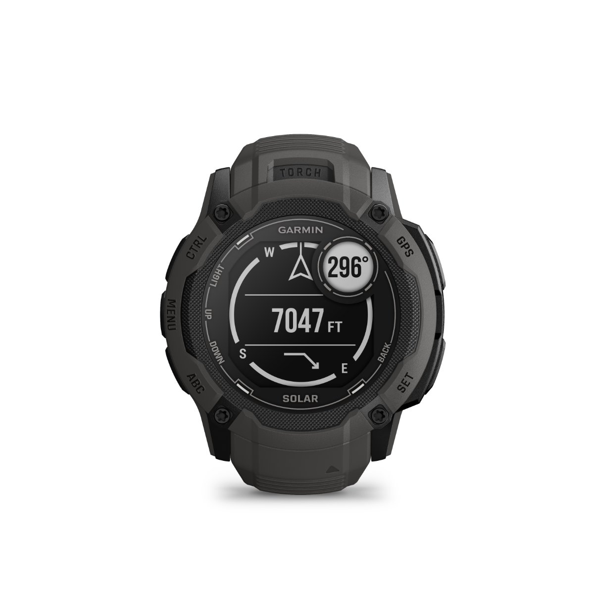 Garmin Instinct 2X Solar, Graphite, Rugged GPS Smartwatch with