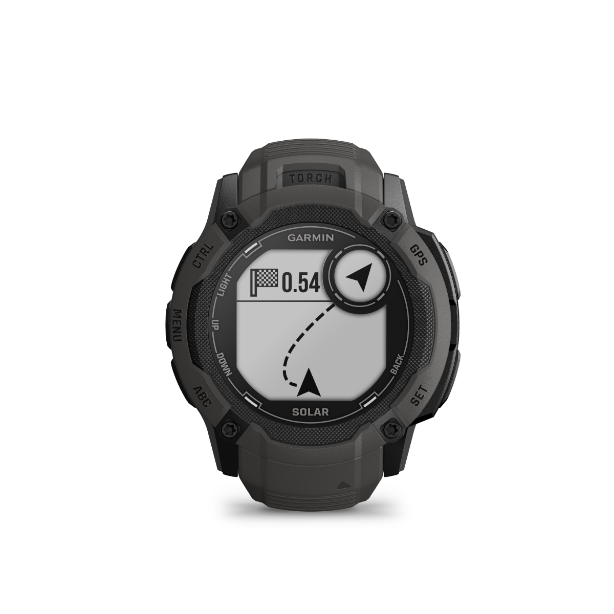 Garmin Instinct 2X Solar, Graphite, Rugged GPS Smartwatch with Multi-Band GNSS, Built-in Flashlight, 24/7 Health Monitoring, and Unlimited Solar Battery Life (010-02805-10) by Garmin