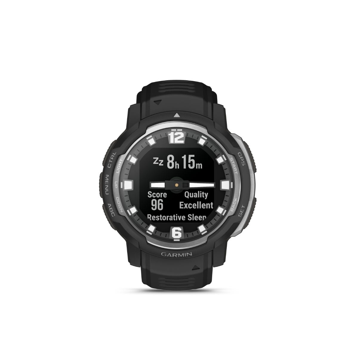 Garmin Instinct Crossover Standard Edition, Black (010-02730-13) by Garmin