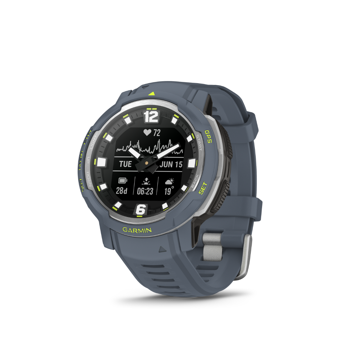 Garmin Instinct Crossover Standard Edition, Blue Granite (010 