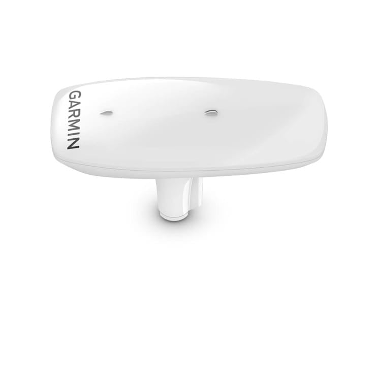 Garmin MSC 10 marine satellite compass heading sensor and GPS receiver, white compact unit