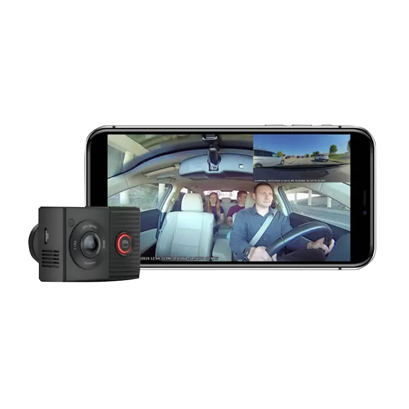 Garmin Dash Cam Tandem Dual-lens with Two 180-degree Lenses (Garmin Certified Refurbished) by Garmin