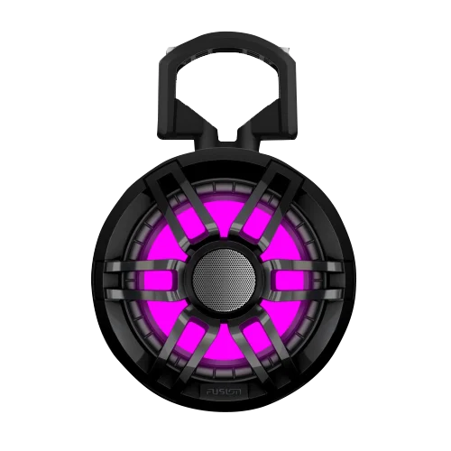 Garmin Tread XS-LED 6.5-inch speaker with purple LED ring for marine audio