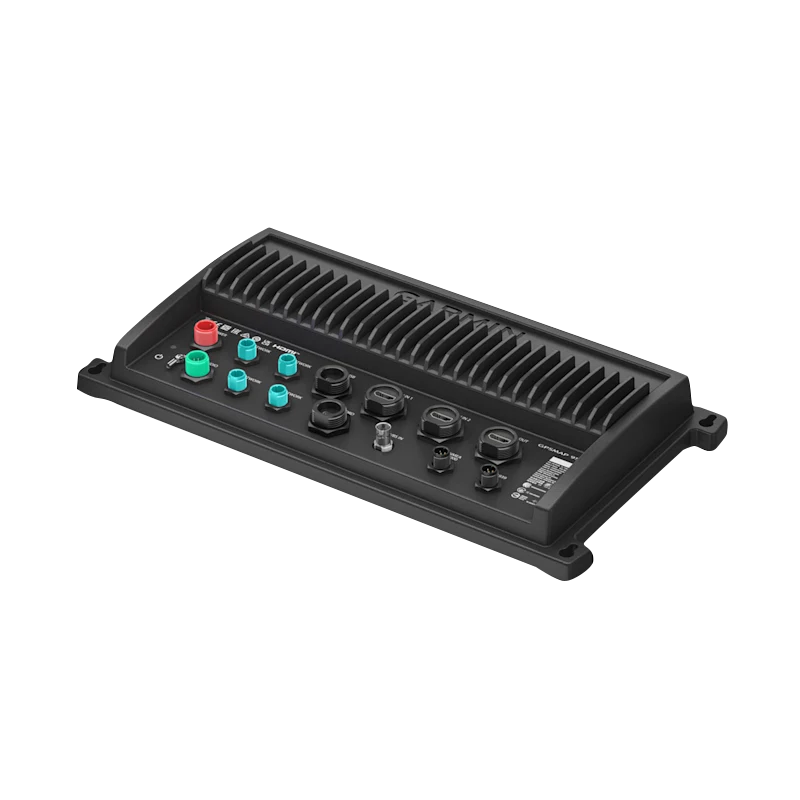 Garmin GPSMAP 9500 black box marine chartplotter with multiple connectors
