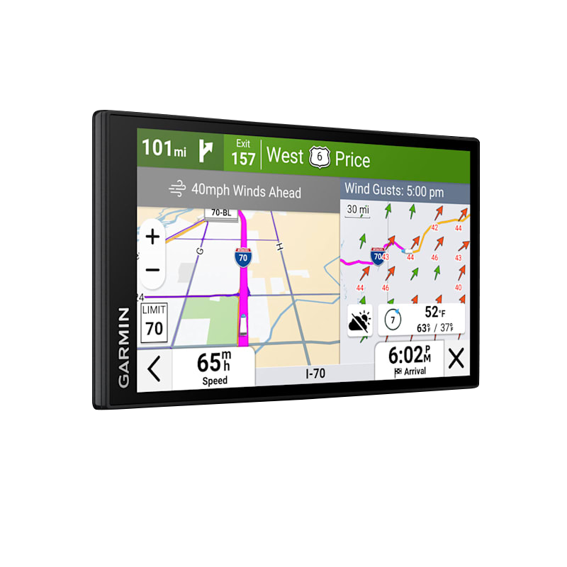 Garmin Dezl OTR620 GPS Truck Navigator, 6-inch color touchscreen