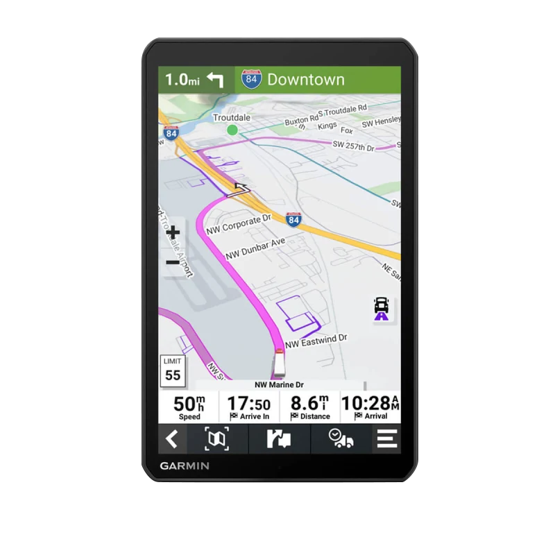 Garmin Dezl OTR810 8-inch GPS Truck Navigator, Certified Refurbished