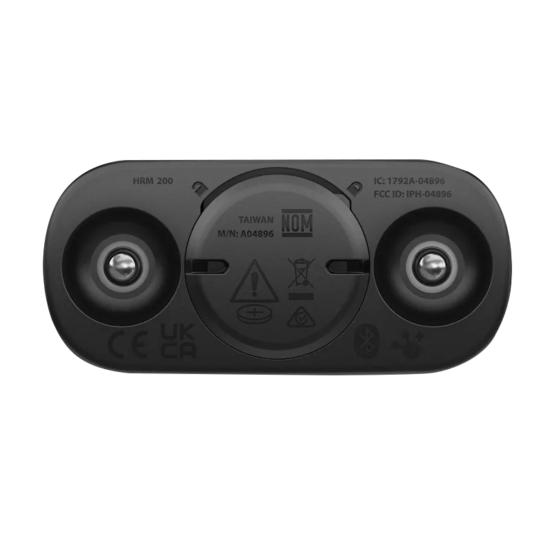 Garmin HRM 200, One Year Battery Life, Size M-XL (010-13388-00) by Garmin