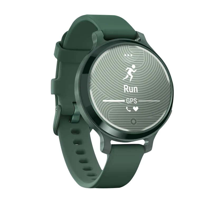 Garmin Lily 2 Active, Jasper Green with Jasper Green Silicone Band (010-02891-02) by Garmin