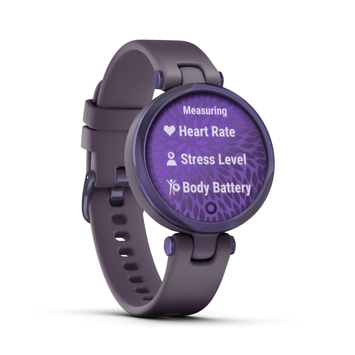 Garmin Lily Sport Edition, Midnight Orchid Bezel with Deep Orchid Case and Silicone Band (010-02384-02) by Garmin