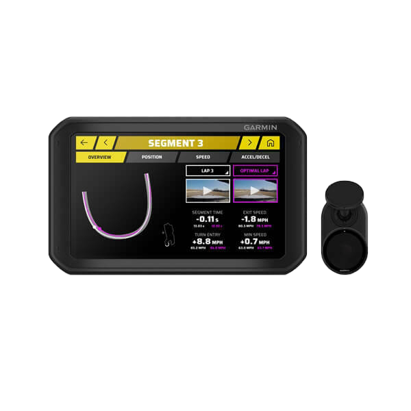 Garmin Catalyst Driving Performance Optimizer, 2-piece set, black touchscreen GPS device and wireless sensor