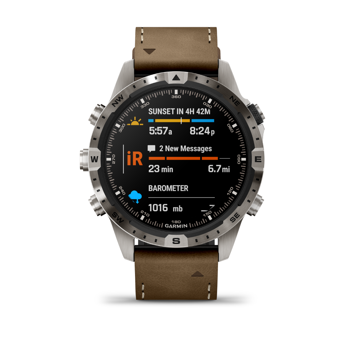 Garmin MARQ Adventurer (Gen 2), Men's Luxury GPS Smartwatch (010-02648-30) by Garmin