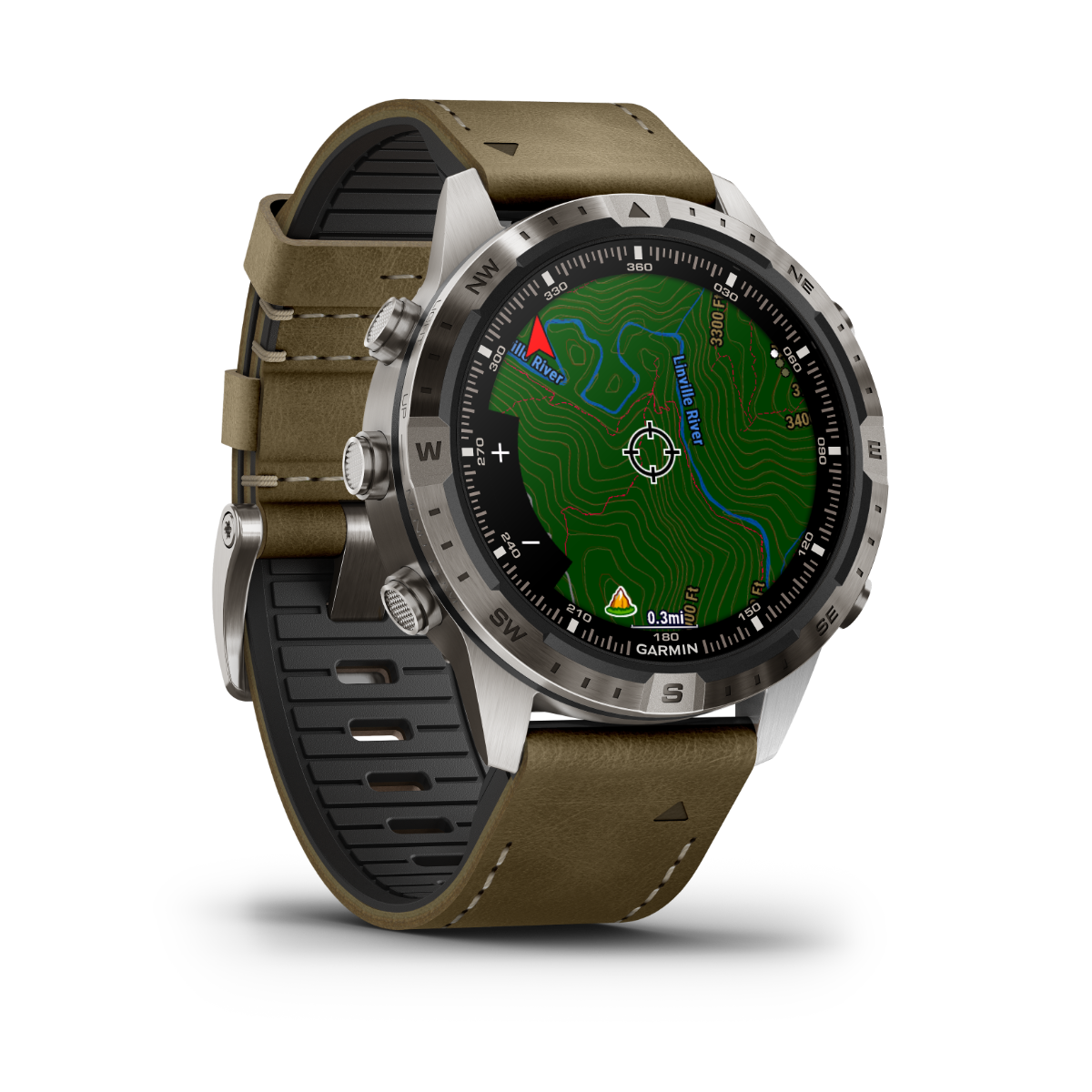 Garmin MARQ Adventurer (Gen 2), Men's Luxury GPS Smartwatch (010-02648-30) by Garmin