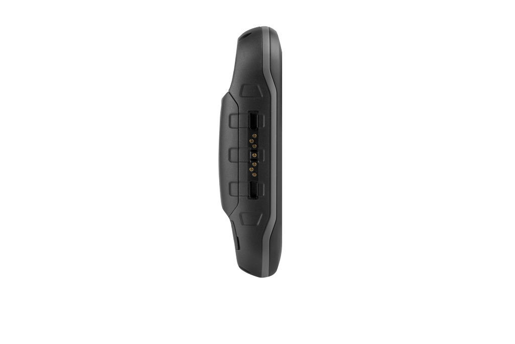 Garmin Montana 680t handheld GPS in black rugged design