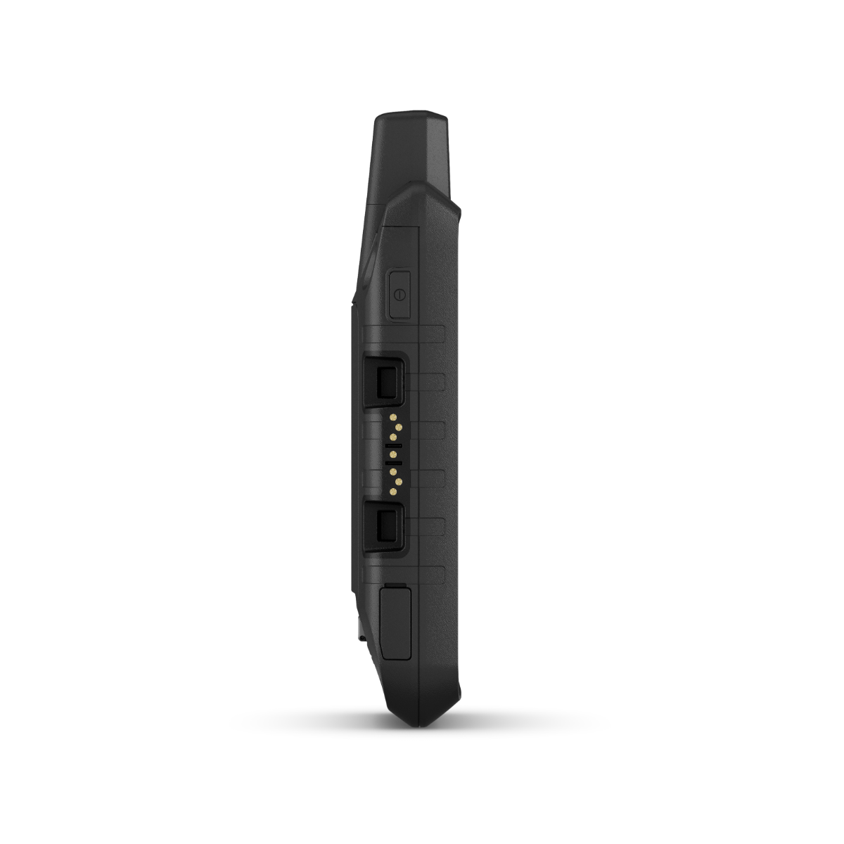 Garmin Montana 750i handheld GPS with rugged black body and side port connectors