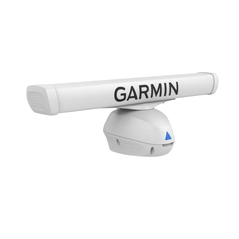 Garmin GMR Fantom 54 Open Array Marine Radar on white pedestal