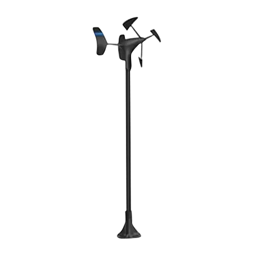 Garmin GWind Race Wired transducer (010-01228-00) on a tall black mounting pole for marine chartplotters