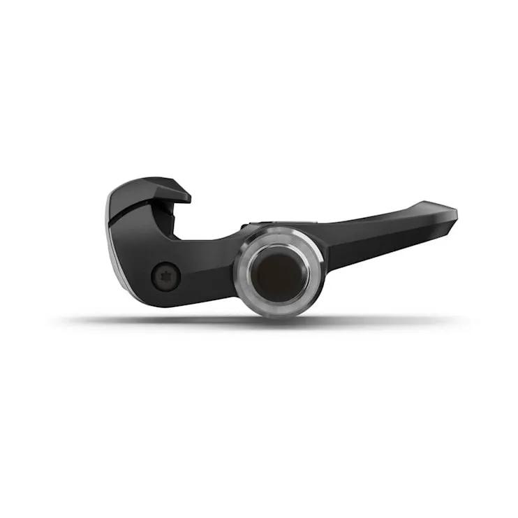 Garmin Rally RK200 dual-sensing power meter pedal, black with silver sensor housing