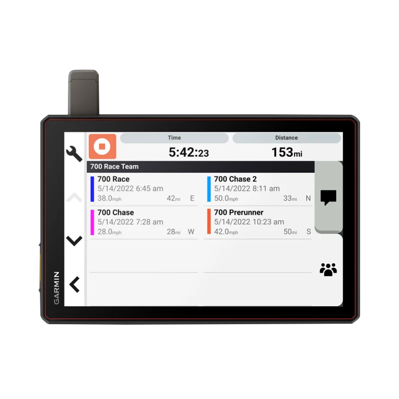 Garmin Tread XL Baja Chase Edition 10-inch off-road GPS navigator, black with red trim