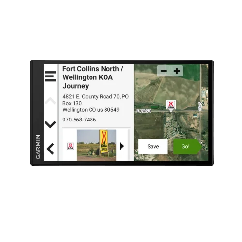 Garmin RV 795 7-inch RV Navigator GPS with map display