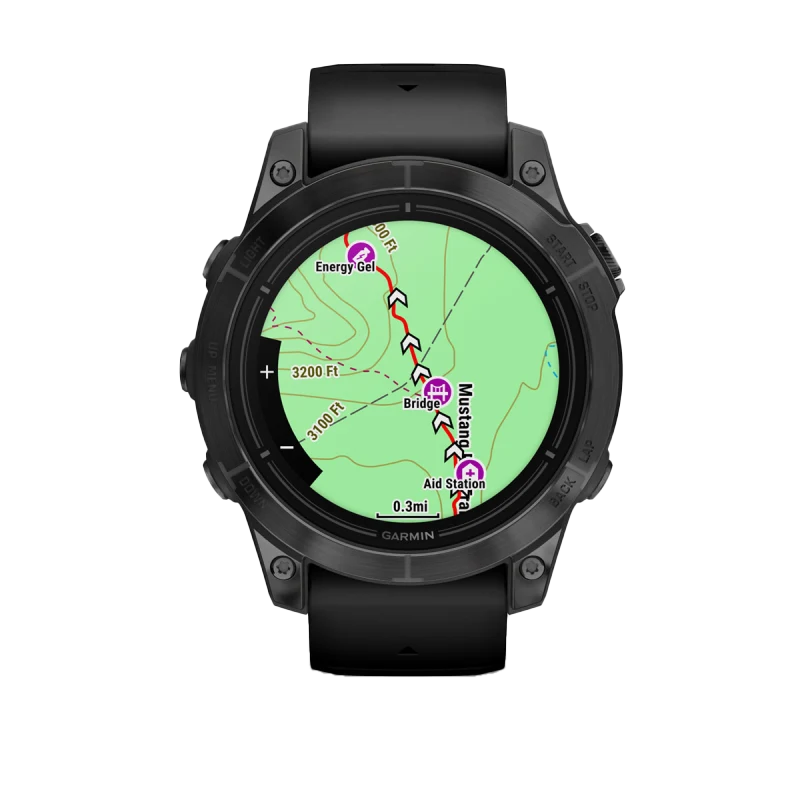 Garmin Epix Pro (Gen 2), 47 mm Standard Edition Slate Gray with Black Band (010-02803-00) by Garmin