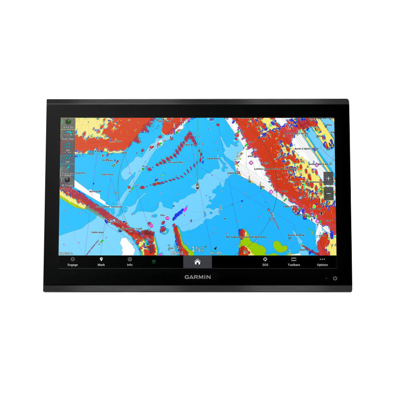 Garmin GPSMAP 9022 Premium chartplotter with Worldwide Basemap on black bezel display