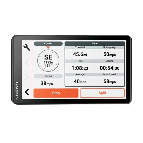 Garmin Zumo XT2 motorcycle GPS navigator with 6-inch touchscreen, black