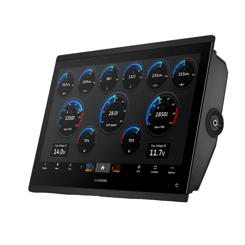 Garmin GPSMAP 1623 Non-sonar marine chartplotter with worldwide basemap, black display