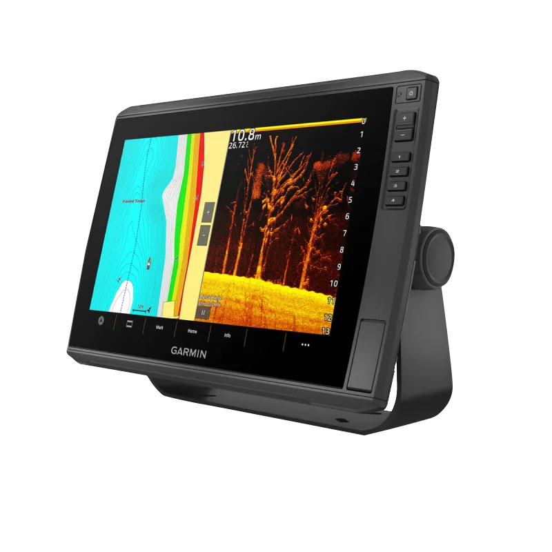 Garmin ECHOMAP Ultra 2 12-inch chartplotter, black, 122sv without transducer on stand