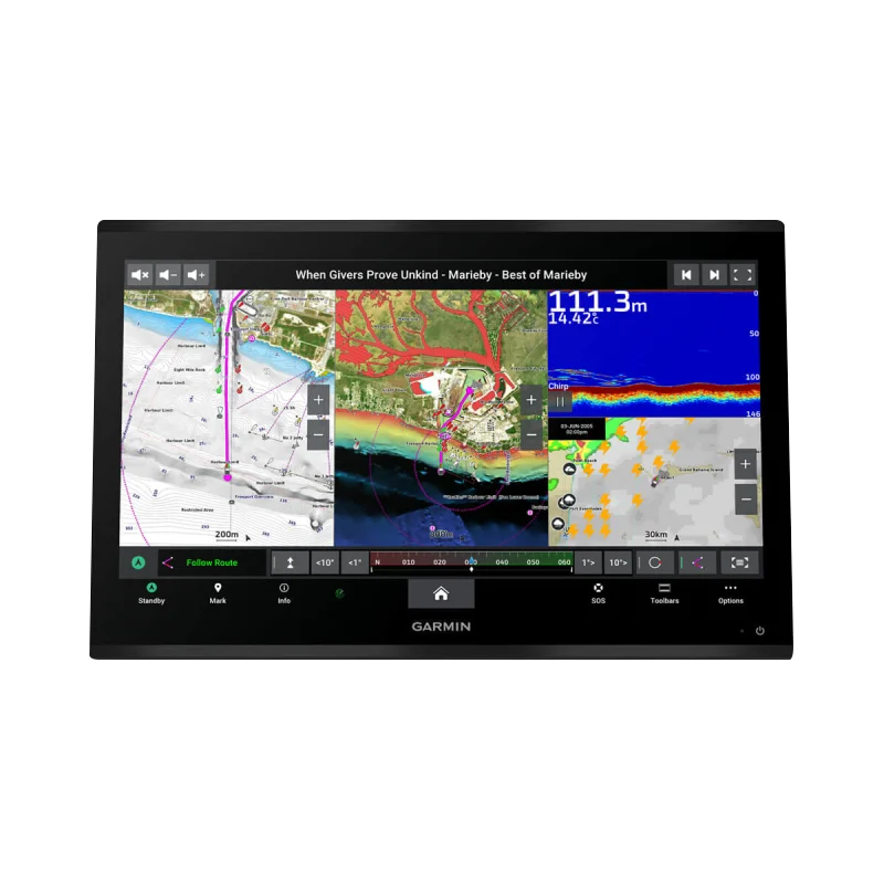 Garmin GPSMAP 9024 Premium marine chartplotter with worldwide basemap
