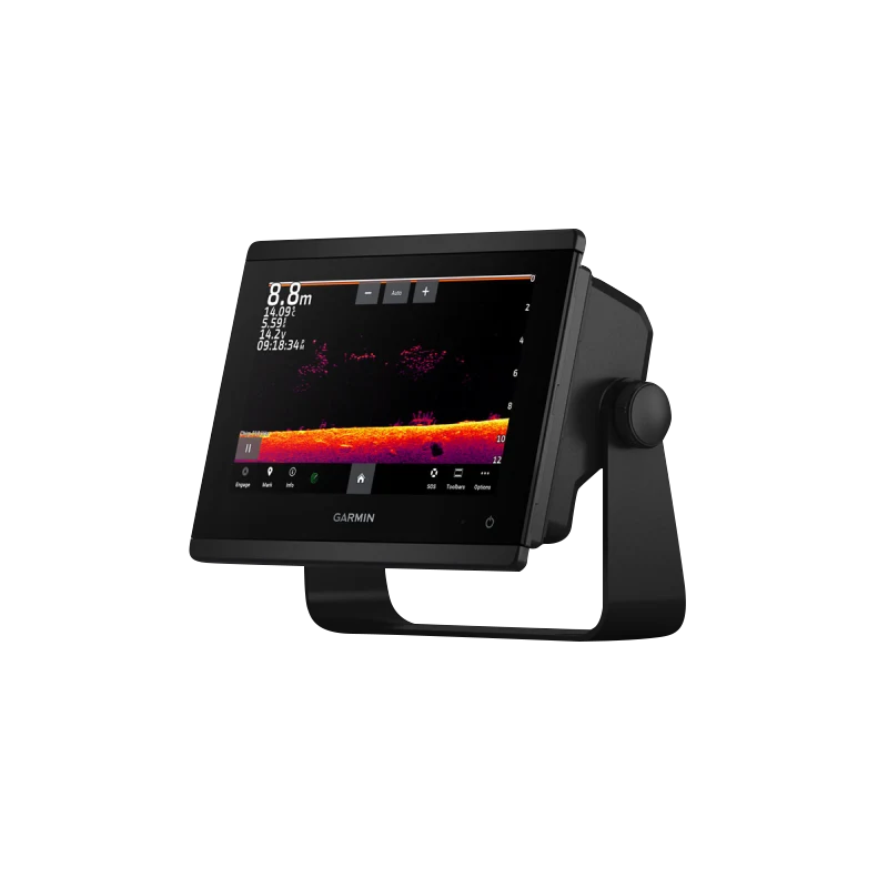 GPSMAP 723 marine chartplotter by Garmin, black non-sonar with worldwide basemap