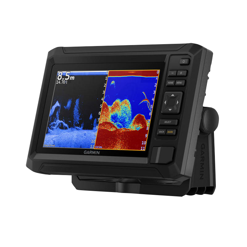 Garmin EchoMap UHD2 7-inch cv chartplotter with GT20-TM transducer, marine GPS/sonar