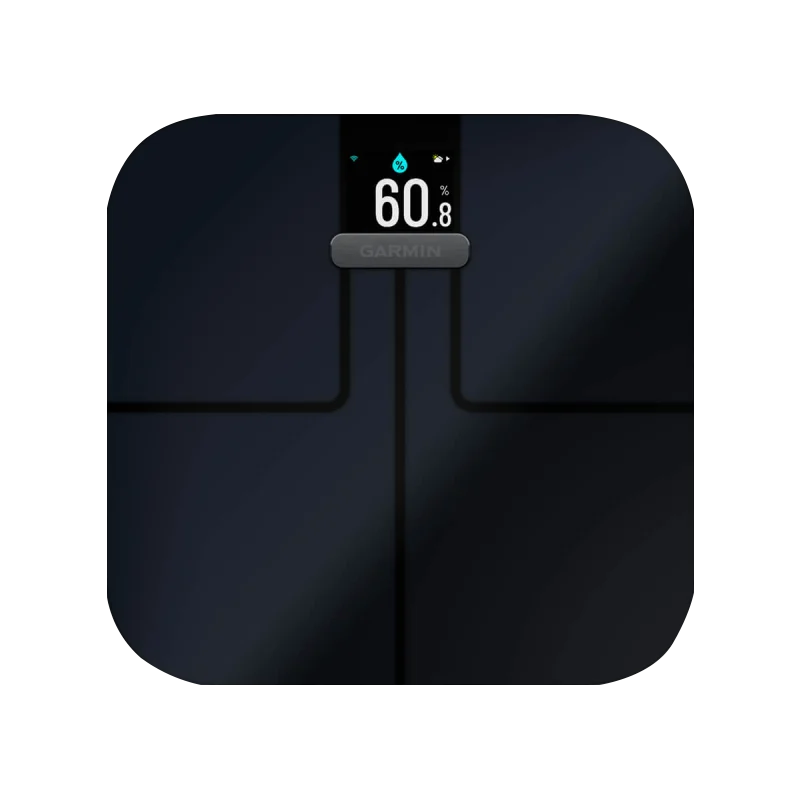 Garmin Index S2 smart scale, black; Garmin Certified Refurbished